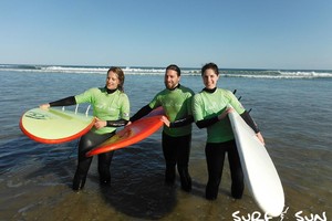 surf lessons in Victor Harbor bay